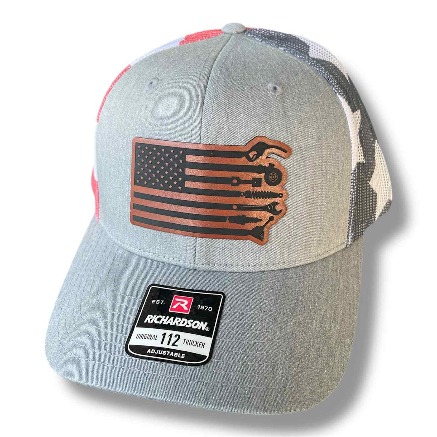 Automotive Flag American Hat