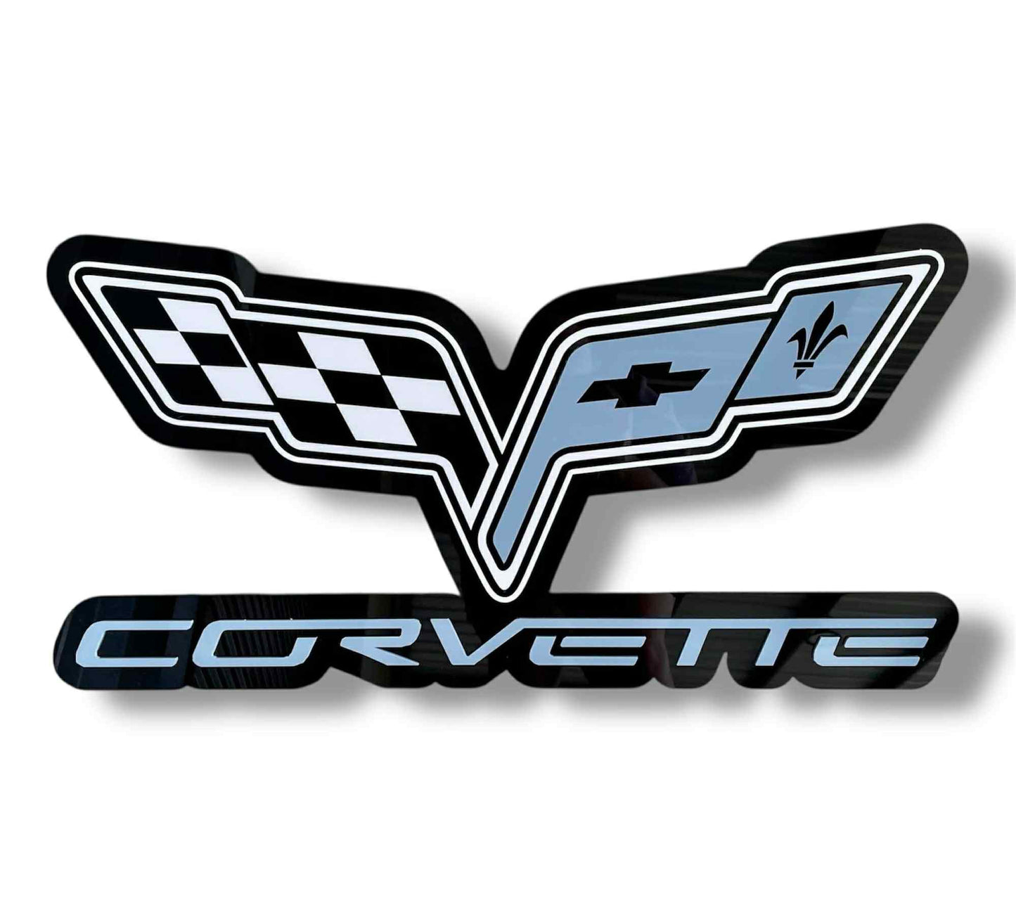Corvette Acrylic Wall Sign – 24"x13"