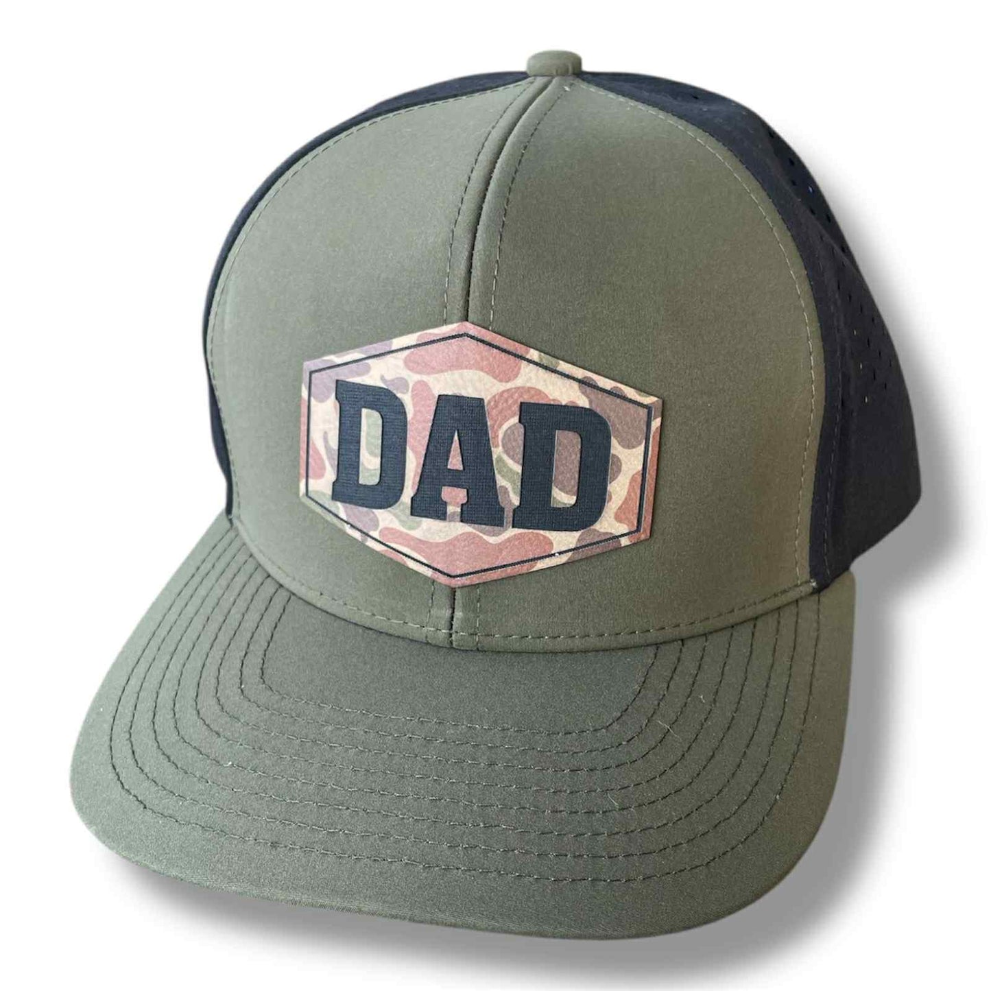 Camo Dad Durabull Sweat/Waterproof Snapback