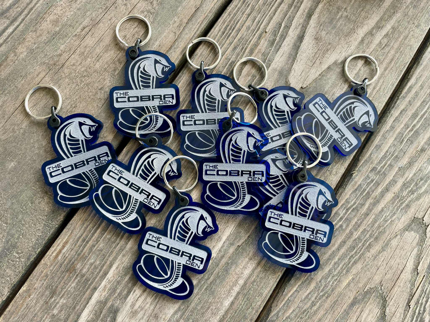 Custom Acrylic Logo Keychains