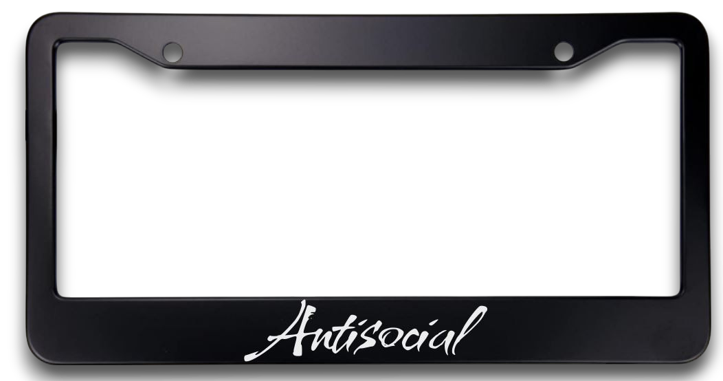 Aluminum License Plate Frames