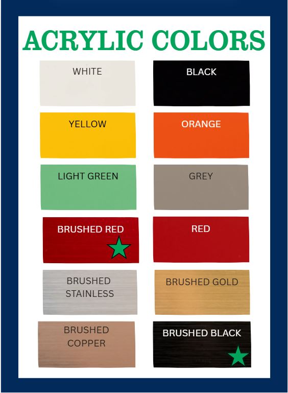 03/04 Cobra Bumper Insert Outlines