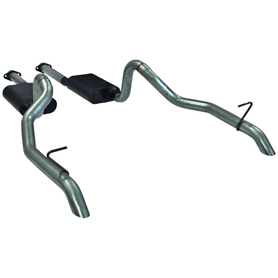 87-93 Mustang Small Block American Thunder 2.5" Cat Back Exhaust System