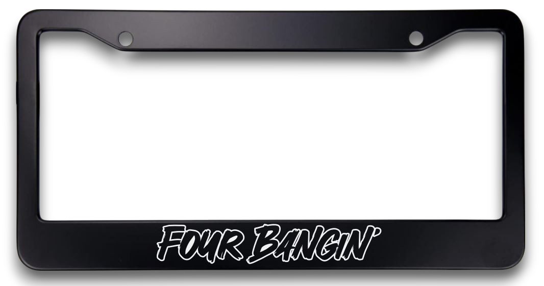 Aluminum License Plate Frames
