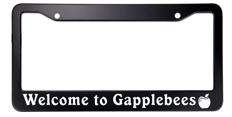 Aluminum License Plate Frames