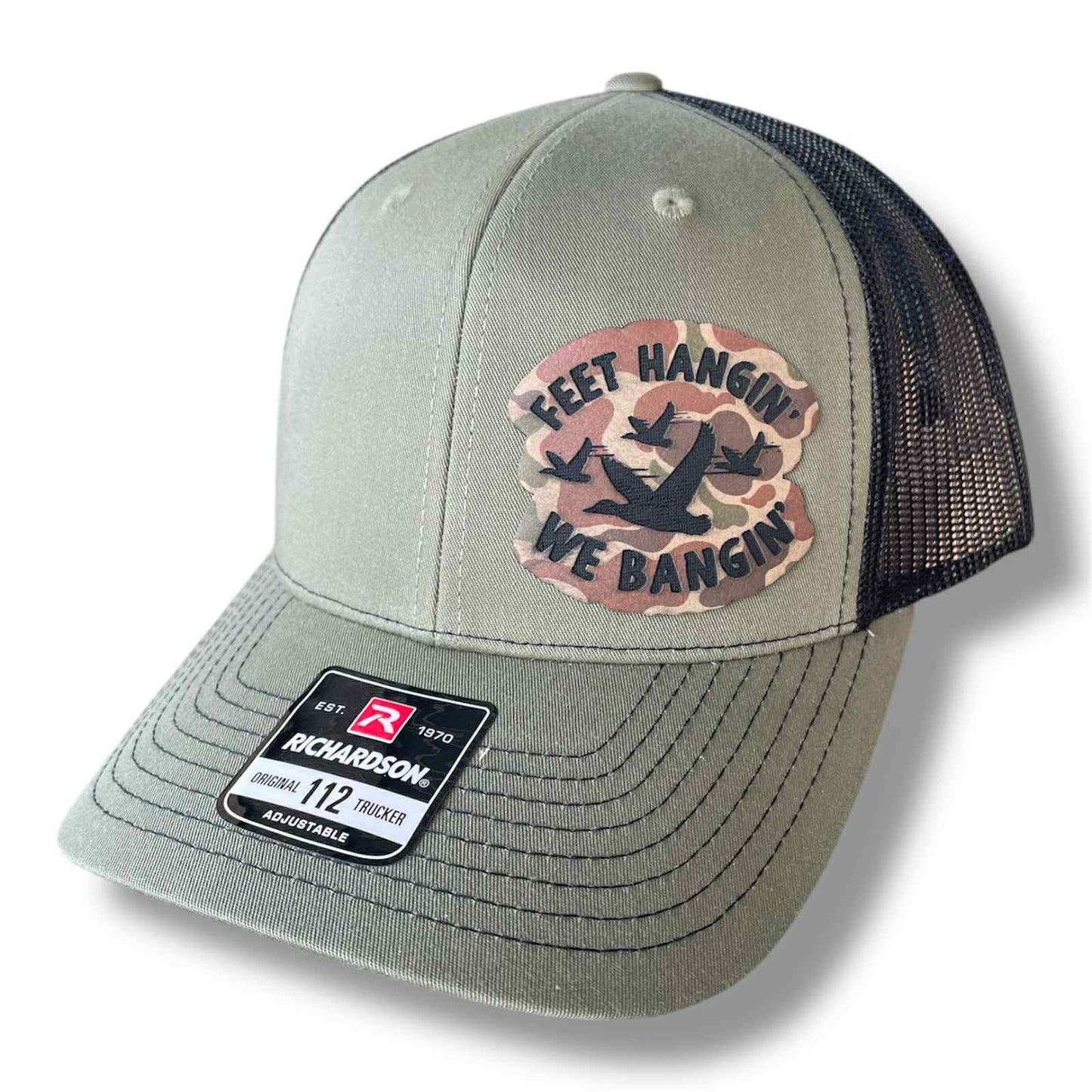 Feet Hanging Duck Hunting Hat