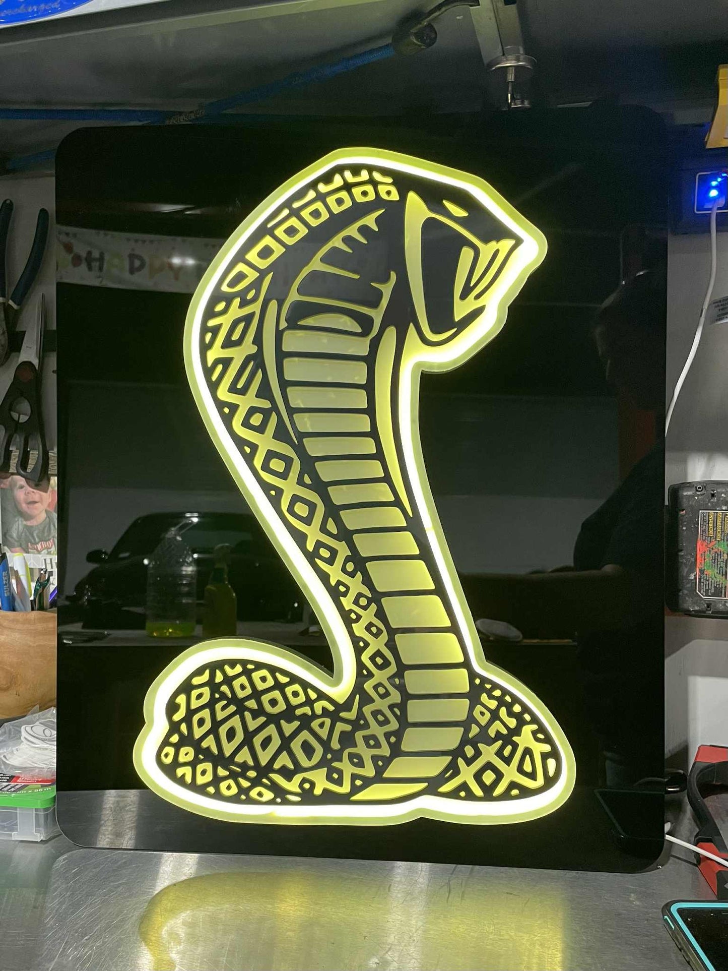 LED Cobra Sign - 22"x18"