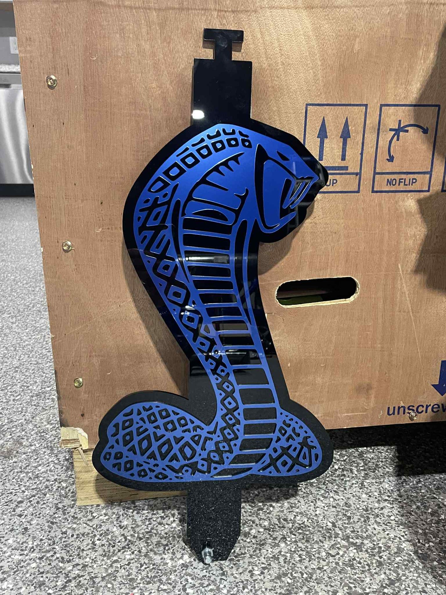 Mustang Cobra Hood Props