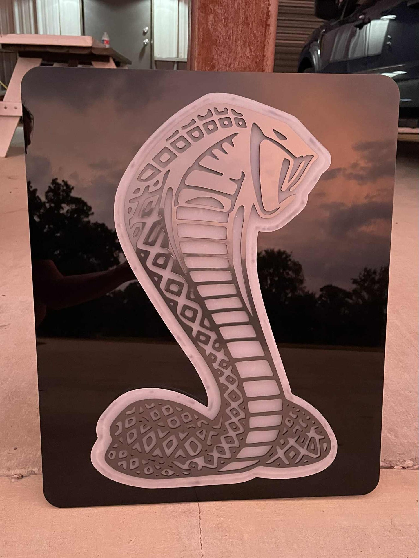 LED Cobra Sign - 22"x18"