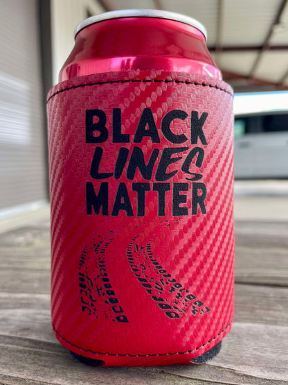 Red Carbon Fiber Koozie