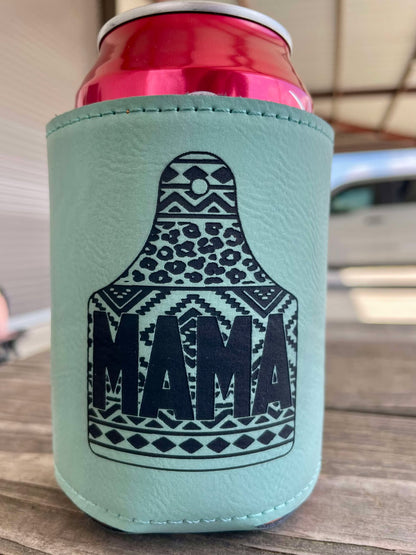 Turquoise & Pink Koozie