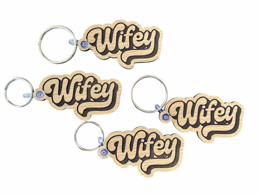 Wifey Keychain