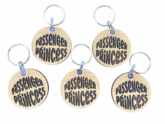 Passenger Princess Keychain