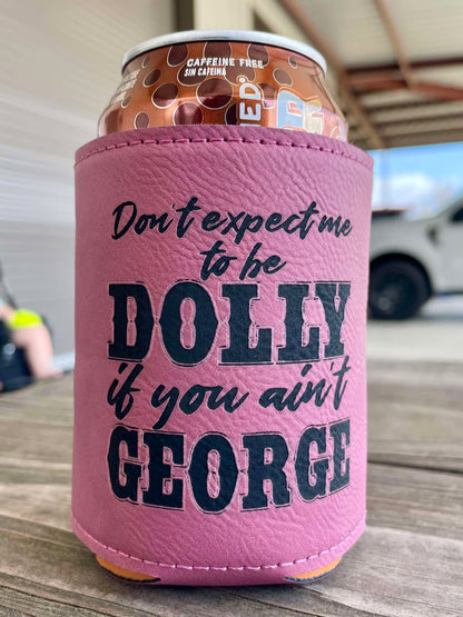 Turquoise & Pink Koozie