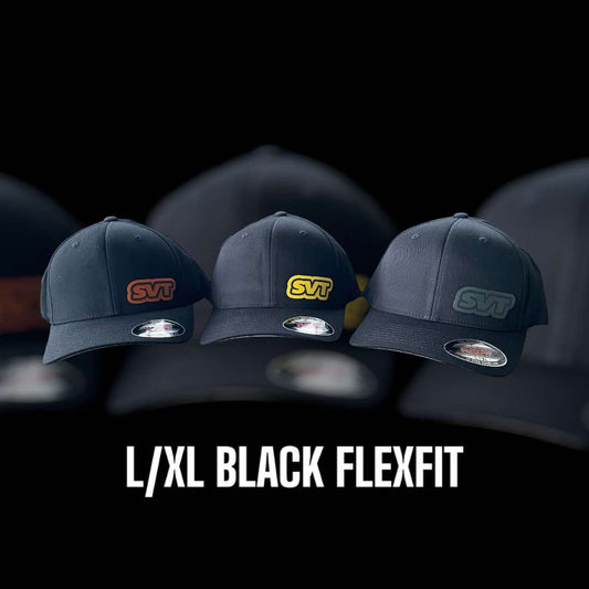 SVT Hats - L/XL Black Flexfit