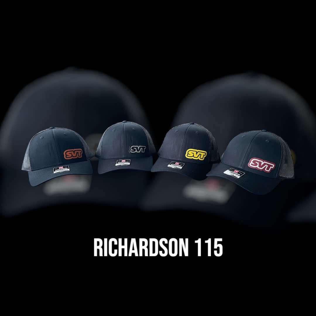 SVT Hats - Black Richardson 115