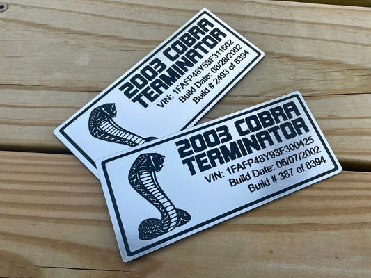 Terminator Engine Bay Build Plate – 2.5” x 5.75”