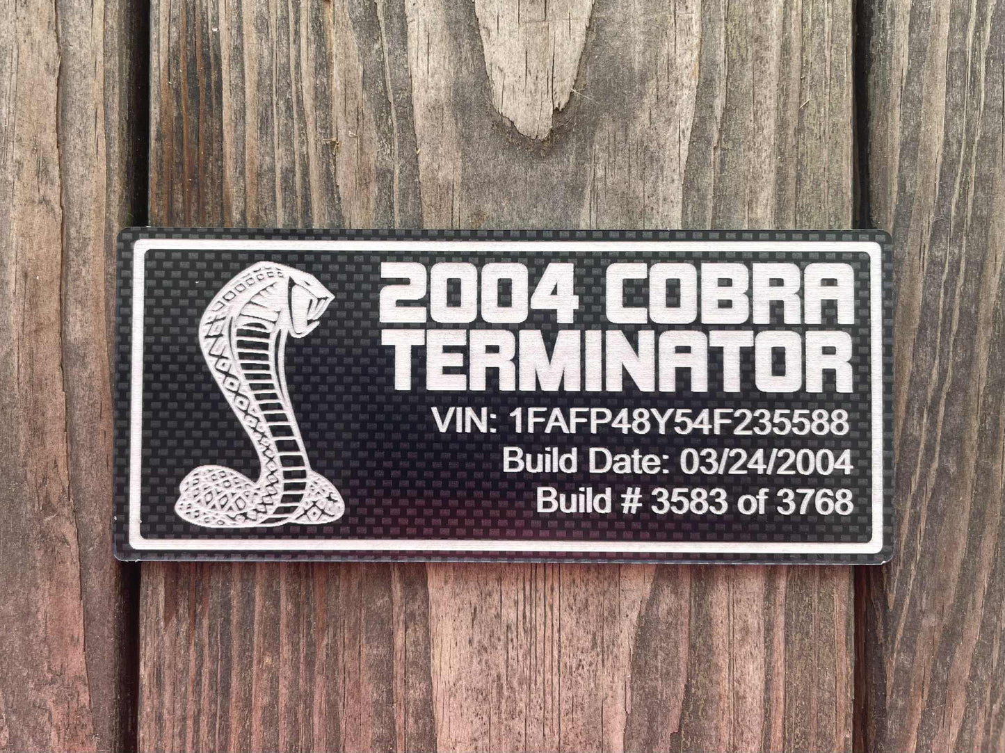 Terminator Engine Bay Build Plate – 2.5” x 5.75”