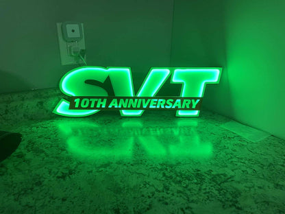 10 Anniversary SVT LED Sign