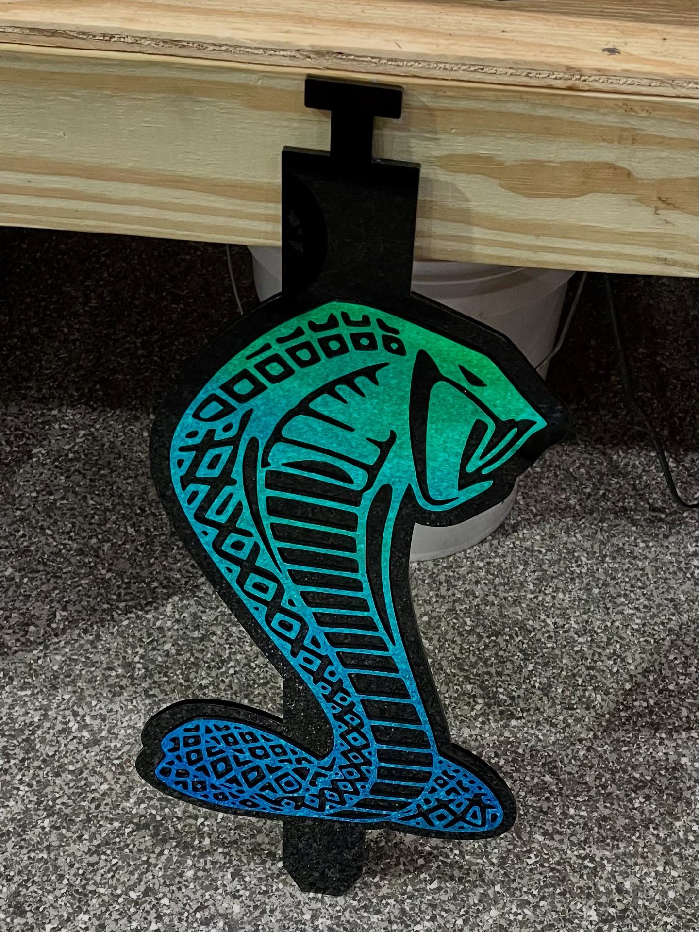 Mustang Cobra Hood Props