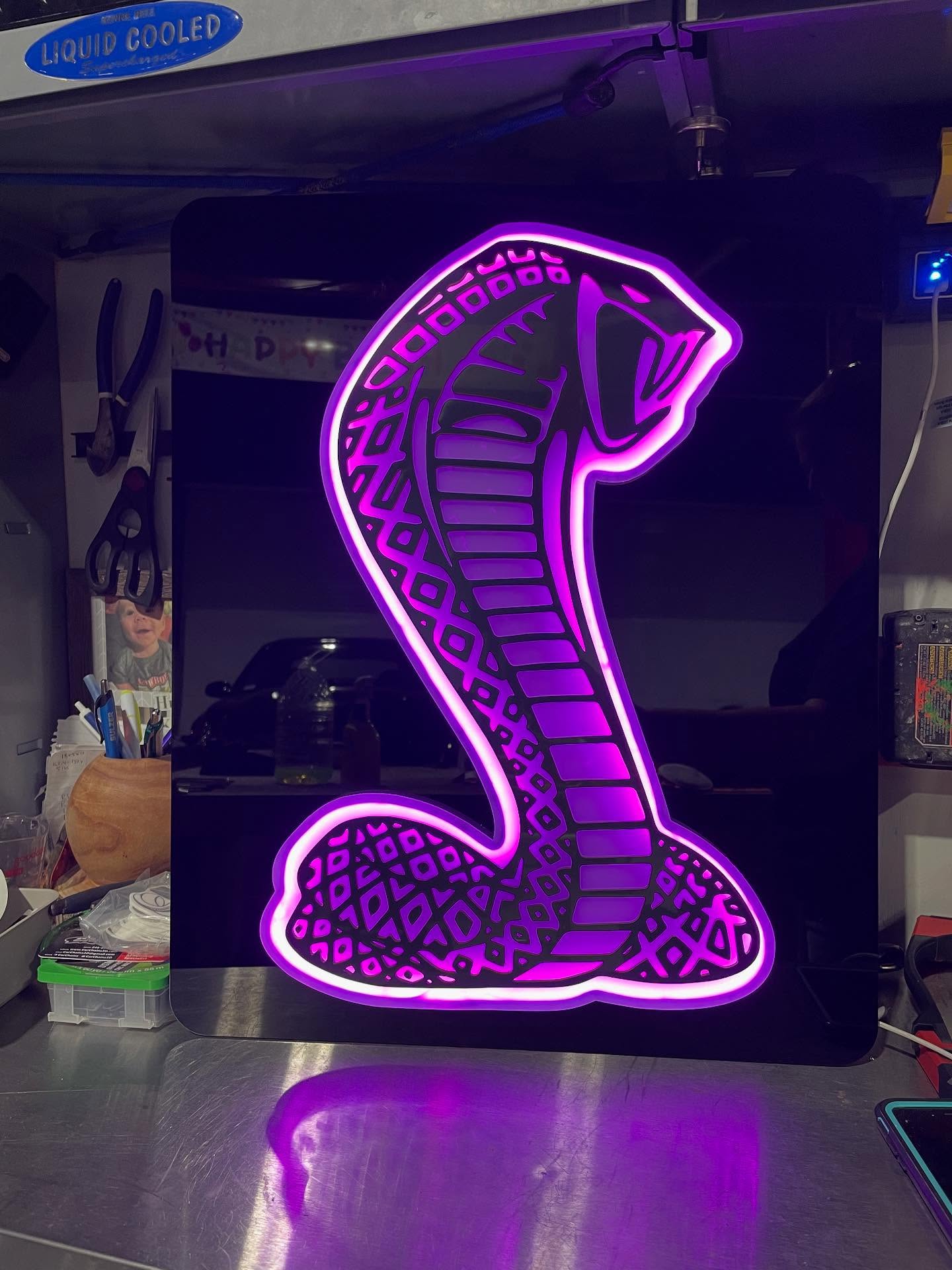 LED Cobra Sign - 22"x18"