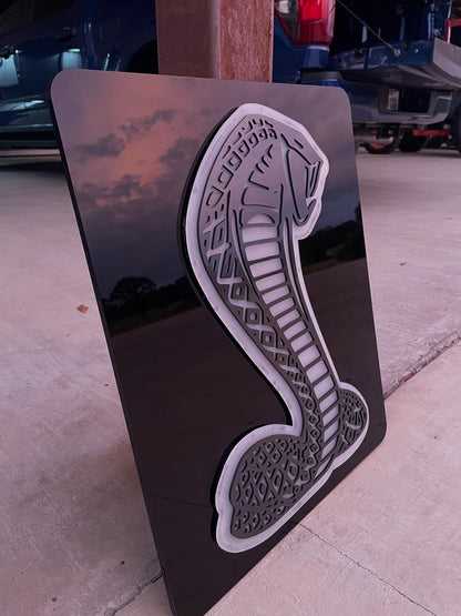 LED Cobra Sign - 22"x18"