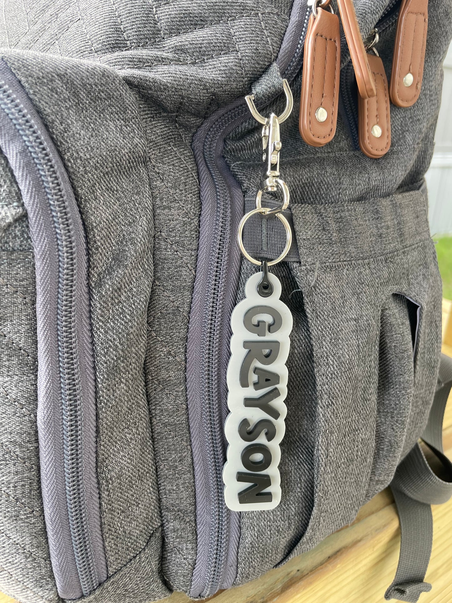 Custom Backpack / Diaperbag Tag