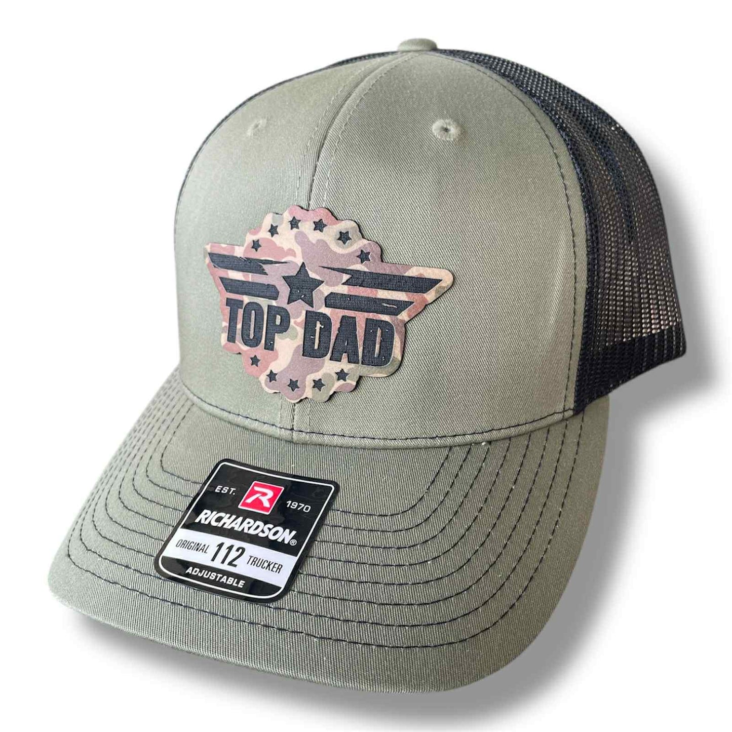 Camo Top Dad Hat