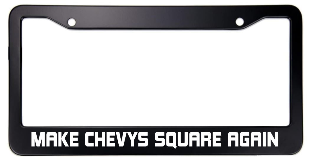 Aluminum License Plate Frames