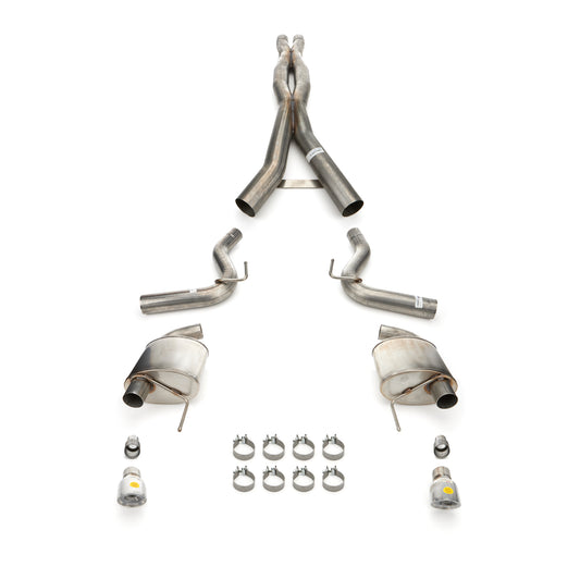 24-   Mustang 5.0L Extreme 3" Cat Back Exhaust - Blk Tips