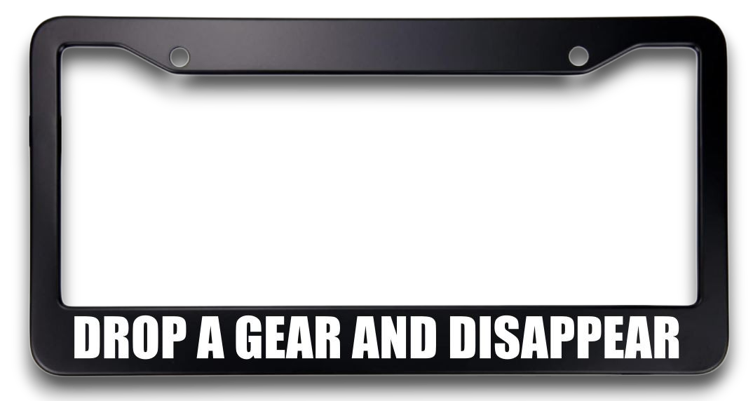 Aluminum License Plate Frames