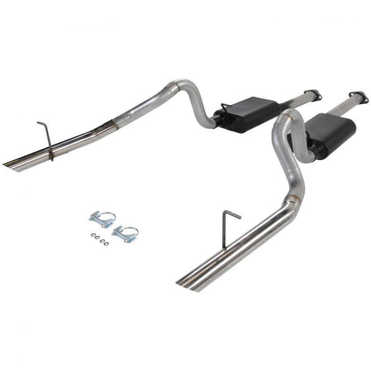 94-97 Mustang Modular American Thunder 2.5" Catback Exhaust System w/Polished Tips