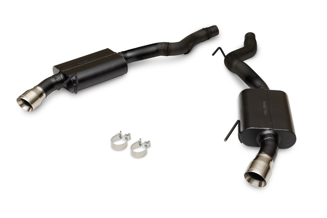 24-25 Mustang American Thunder Axle Back Exhaust Kit w/4" Polished Tips
