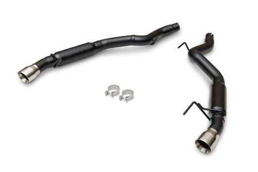 24-25 Mustang Outlaw Axle Back Exhaust Kit w/4" Blk Tips