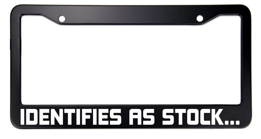 Aluminum License Plate Frames