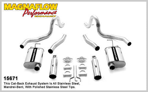 99-04 Mustang GT 4.6L Street Series Cat Back Kit