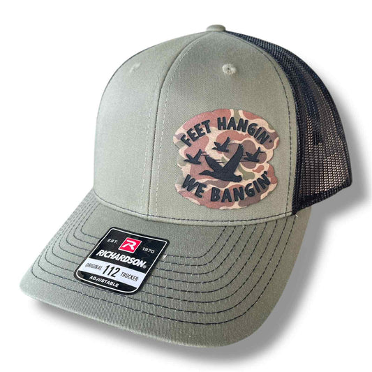 Feet Hanging Duck Hunting Hat