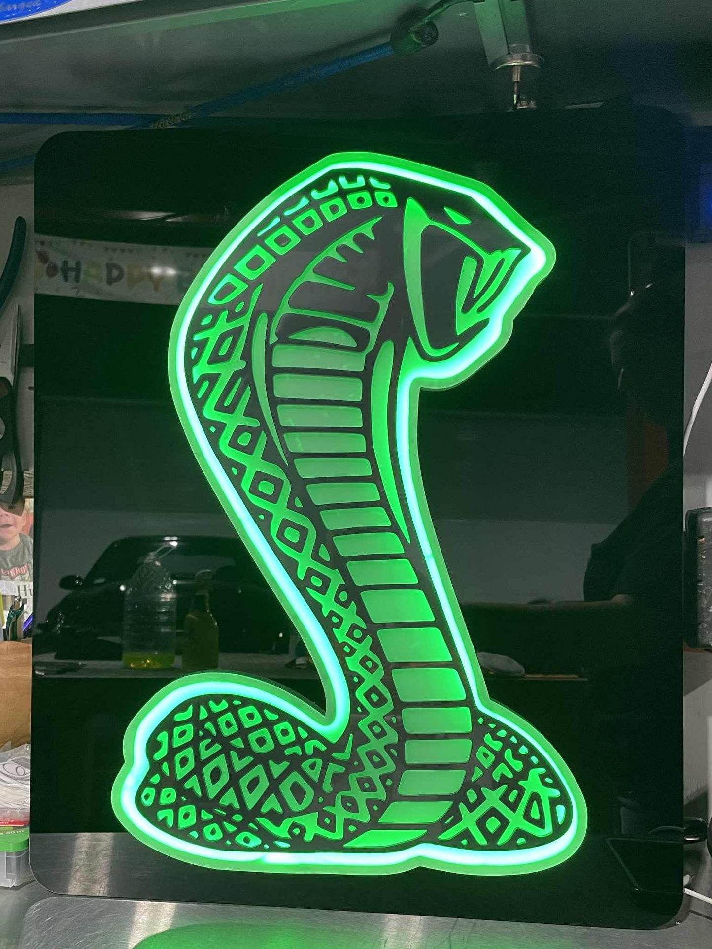 LED Cobra Sign - 22"x18"