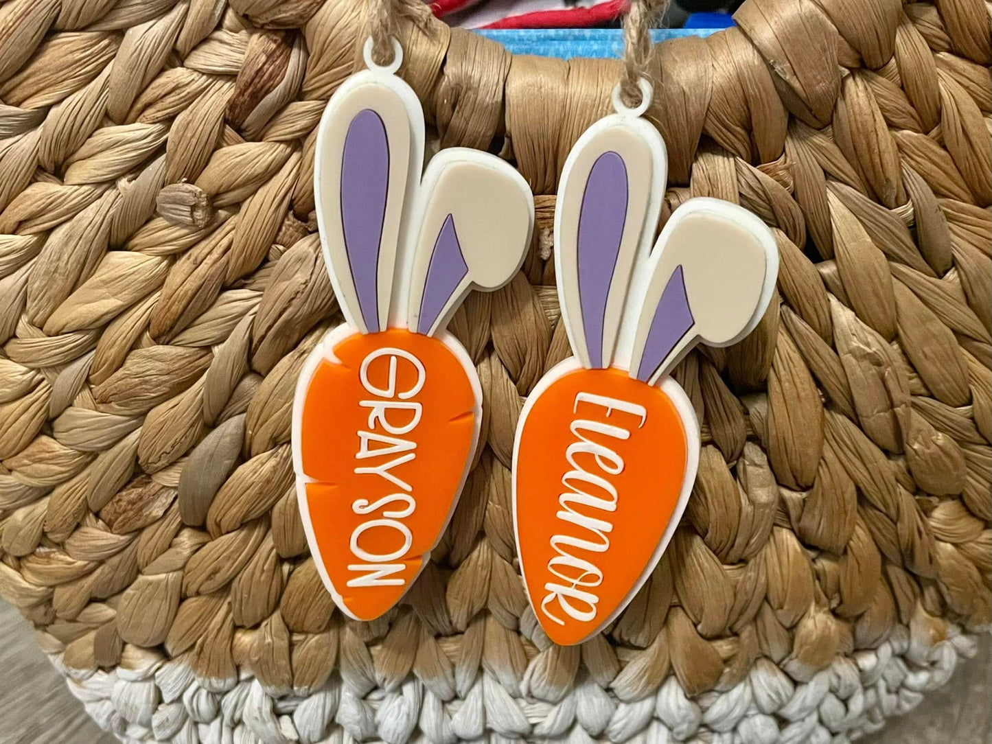 Easter Basket Name Tags