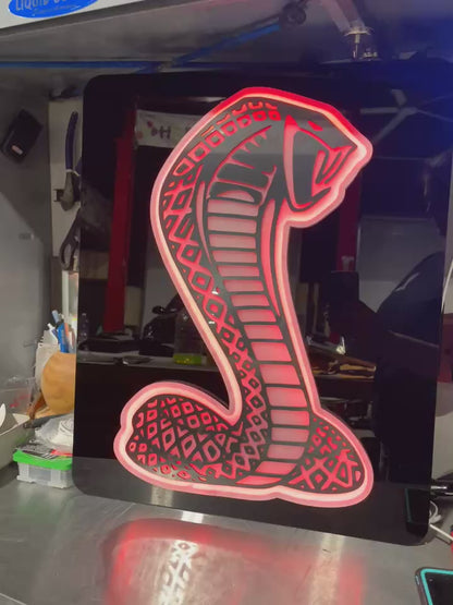 LED Cobra Sign - 22"x18"