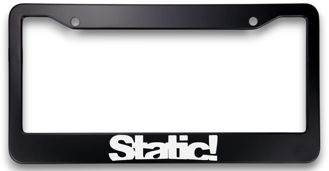 Aluminum License Plate Frames